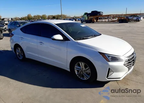 2019 Hyundai Elantra Sel z USA, uszkodzony, nr VIN 5NPD84LF5KH437208